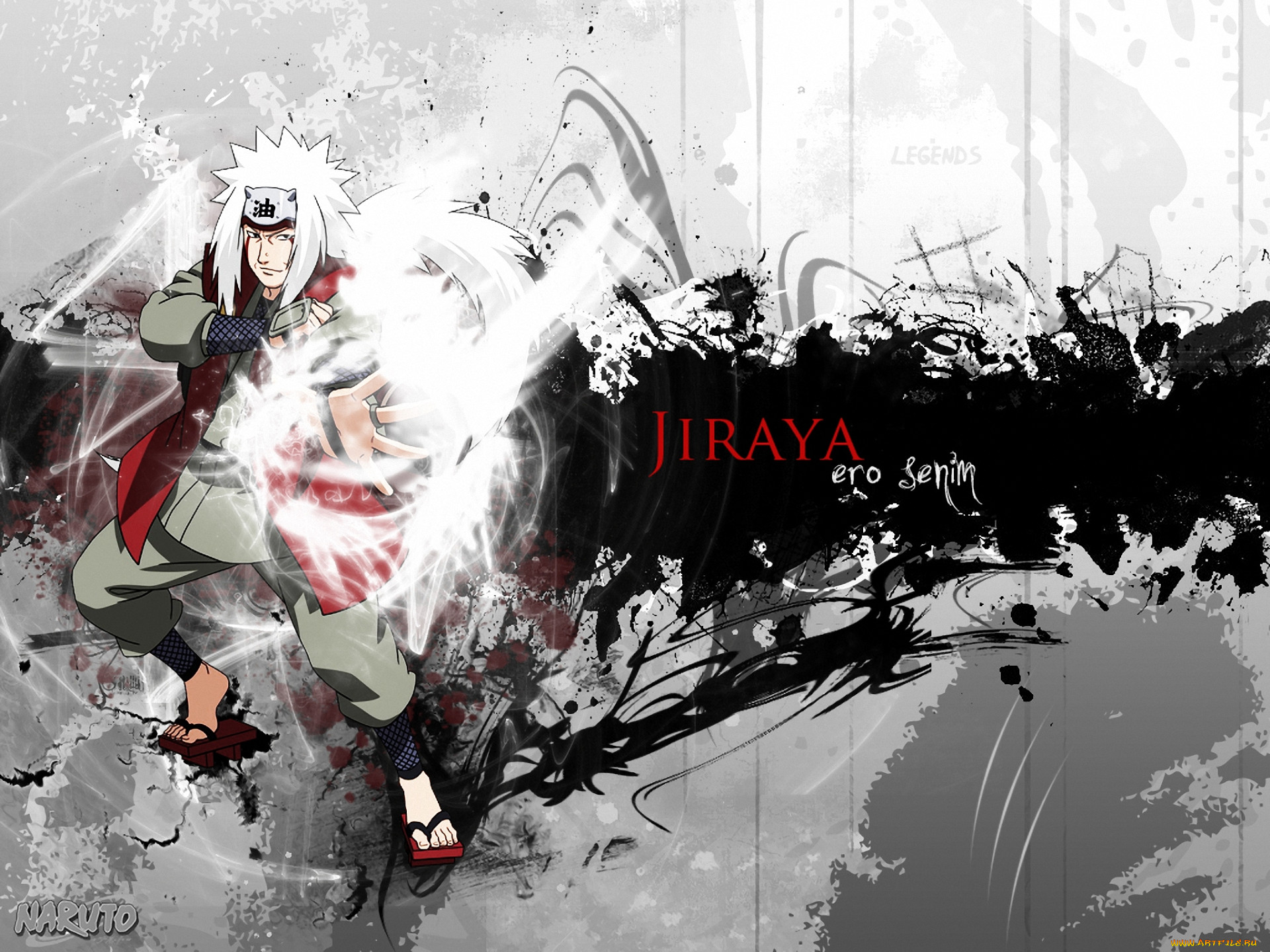 , naruto, , shinobi, sannin, jiraiya